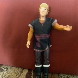 Disney Kristoff Fashion Doll With Brown Outfit Inspired by the Disney Frozen